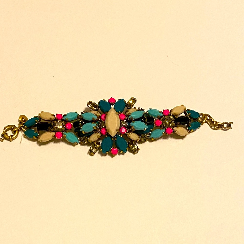 J crew rhinestone bracelet